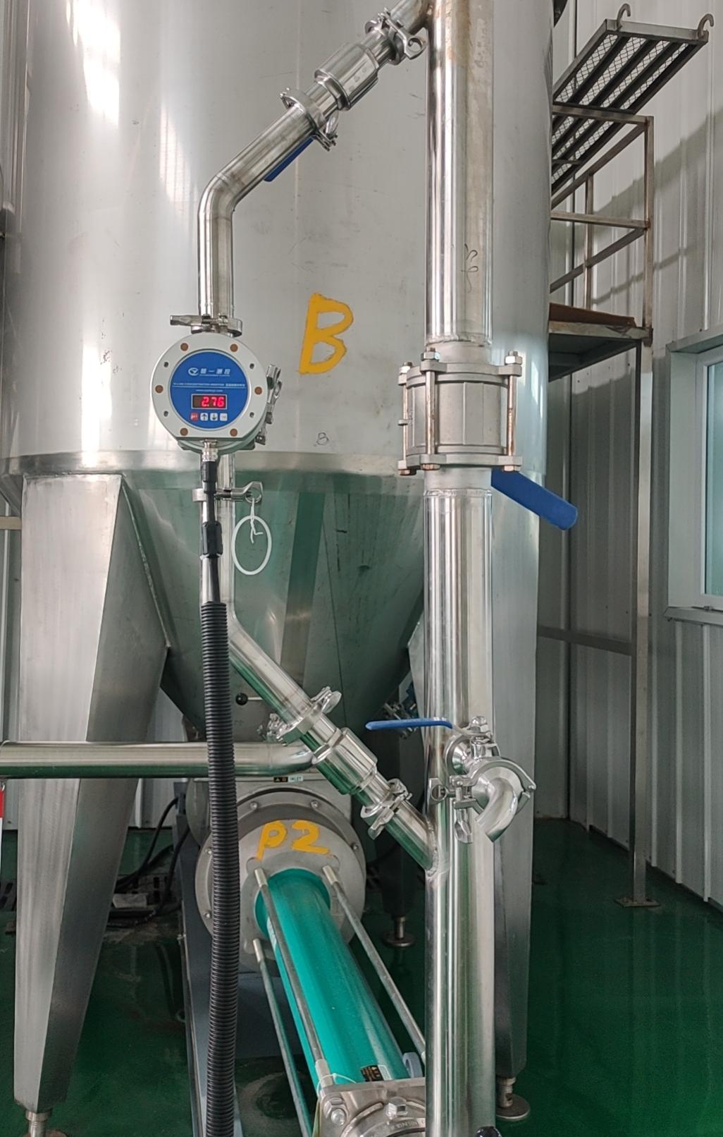楚一测控番茄酱在线浓度仪实际应用