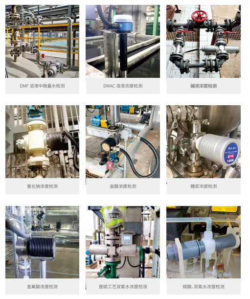 楚一测控在线浓度分析仪应用案例 楚一测控在线浓度分析仪应用案例