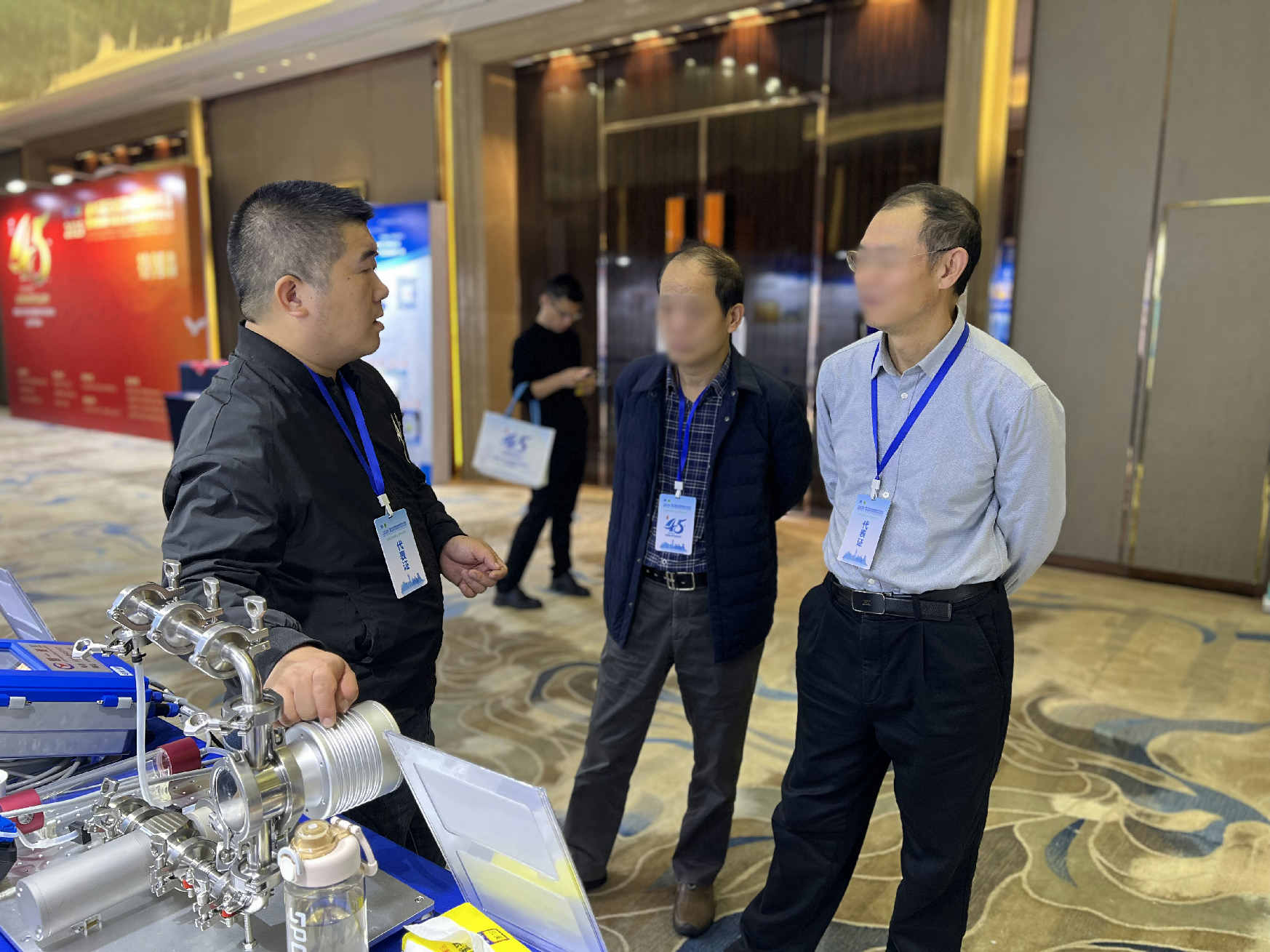 第45届无机酸碱盐学术年会楚一测控现场