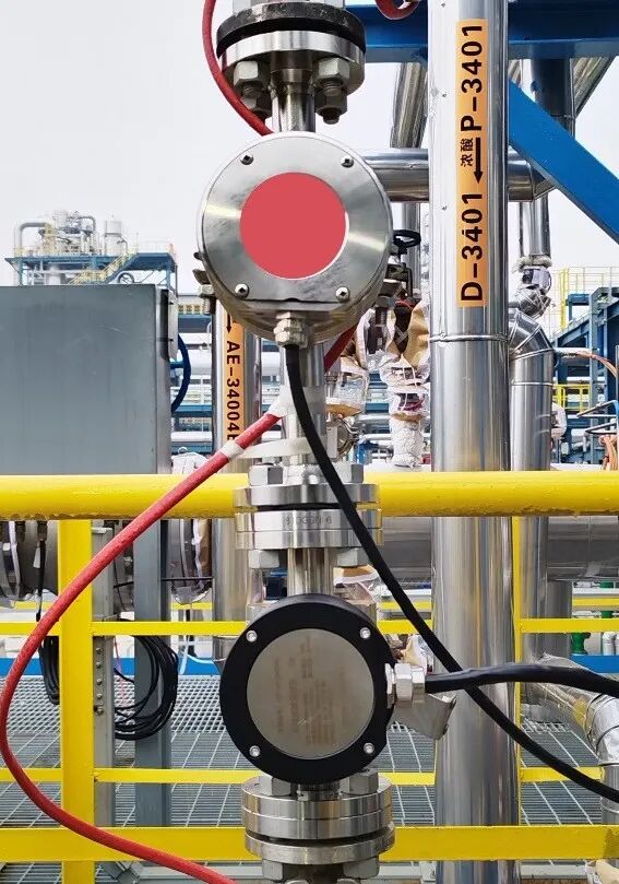 硫酸在线浓度仪的串联对比应用