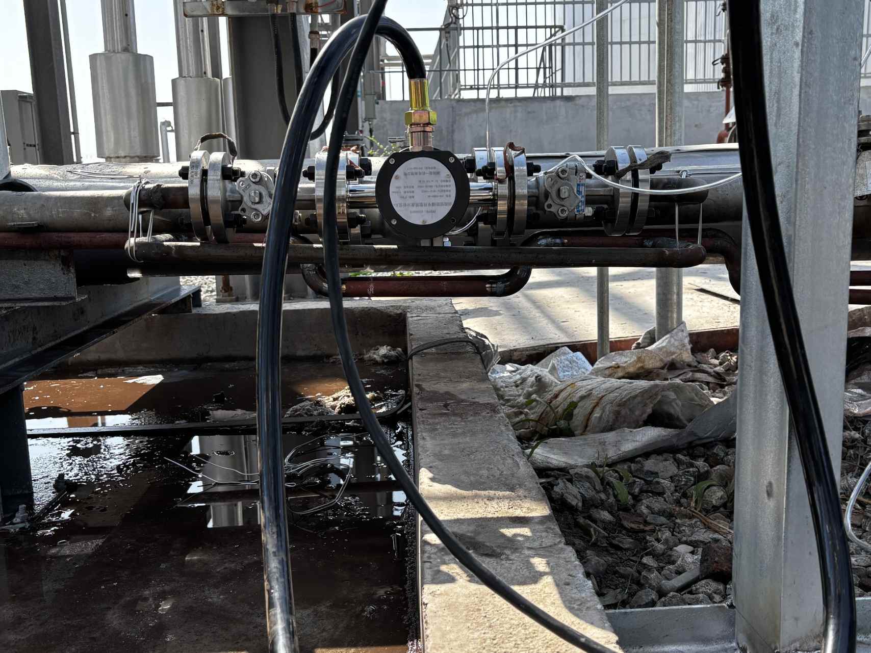 硝酸铵防爆专用型浓度分析仪应用现场